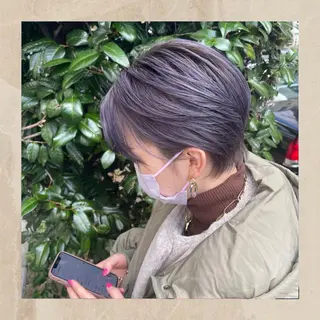 ショート ワンホンヘア ケラチン/Kaitoのヘアスタイル