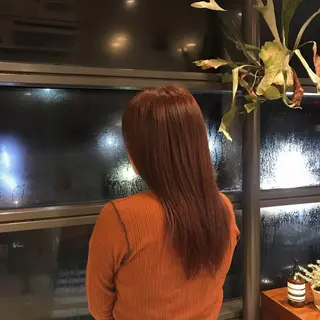 ロング 菅原 彩加のヘアスタイル