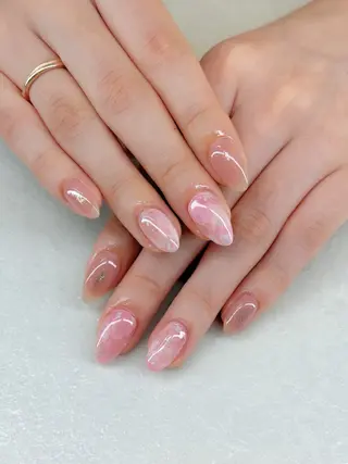 ネイル Agate miku🎀‧₊のネイルデザイン