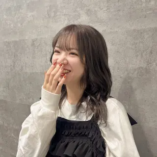 セミロング 椙山 沙南子のヘアスタイル