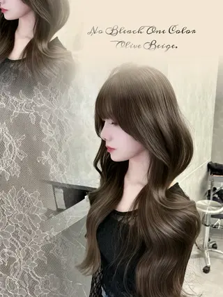 ロング カラー MAEUL NAGOYA所属・⛓ワンホンレイヤー 🥀🖤/あいりのヘアスタイル