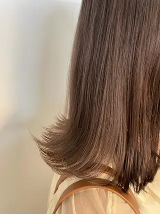 ミディアム カラー ＆style所属・生長 歩のヘアスタイル