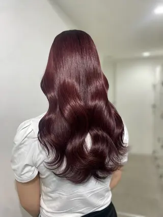 カラー girly❤︎暖色ヘ ア➰🎀HINANOのヘアスタイル