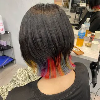 ミディアム 🫧艶髪/ブリーチ 🐳honami🫧のヘアスタイル