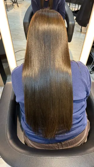 ロング カラー 有働由良／ハイトーン ／韓国メンズヘアのヘアスタイル