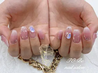 セミロング ネイル Nail Salon To Beのネイルデザイン