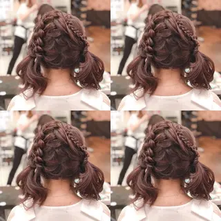 ミディアム ヘアアレンジ 🌷MAYU 🌷のヘアスタイル