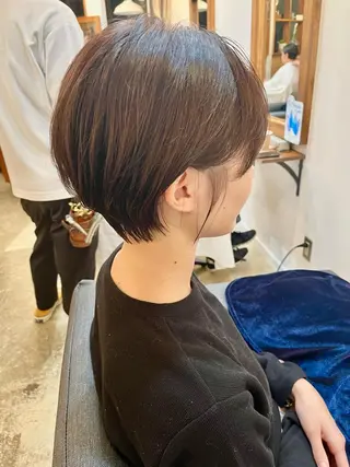 ショート カラー パーマ 🍒【Lib】 AIRI 🍒のヘアスタイル