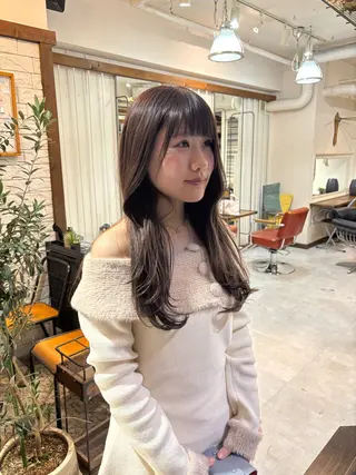 ロング hair&make FORS所属・宇留間 涼香のヘアスタイル