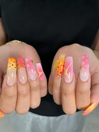 ネイル Cleo 名古屋駅店 🖤Seraのネイルデザイン