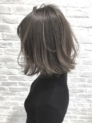 ミディアム カラー 韓国/色気/レイヤー /AVANCE天王寺のヘアスタイル