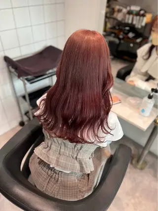 ロング カラー ヘアアレンジ メンズ特化/パーマ/ カット/カラー/るなのヘアスタイル