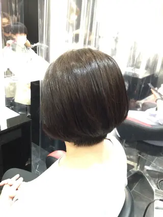 ショート カラー Annon プライベートサロンのヘアスタイル