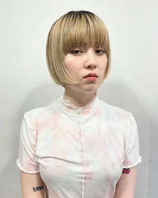 ショート カラー suvvy hairsalonのヘアスタイル