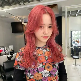 ロング カラー AIR銀座 園田萌華のヘアスタイル