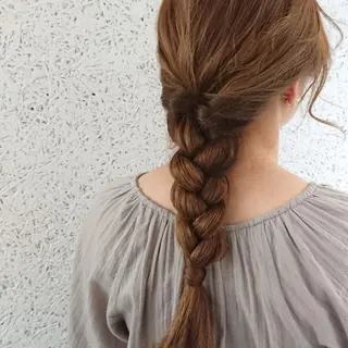 ロング カラー パーマ ヘアアレンジ かわい ゆうな 髪質改善/縮毛矯正のヘアスタイル