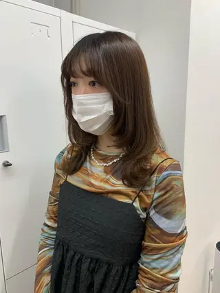 セミロング cirrus🕊 山縣あかりのヘアスタイル