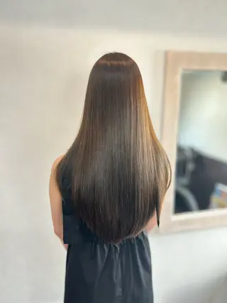 ロング カラー hair salon mtm所属・🕊mtm🫧梅田/ 定額制/透明感/艶髪のヘアスタイル