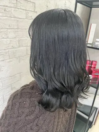 ミディアム カラー エクステ＆艶カラー 🎀YURINA🎀のヘアスタイル
