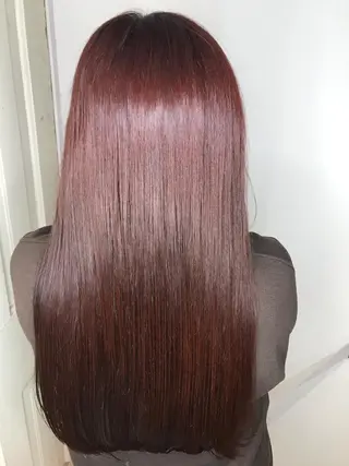 セミロング カンナヘアーメゾン所属・上西 高志のヘアスタイル