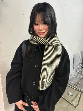 ロング 似合わせレイヤーカ ット　ʚɞ riiのヘアスタイル