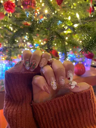 ミディアム LBnail.sae /おえかきネイルのネイルデザイン