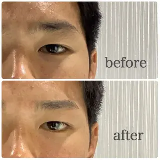 アイブロウ メンズ専用アイブロウサロンCREA所属・Fukunaga emiの眉毛・アイブロウイメージ