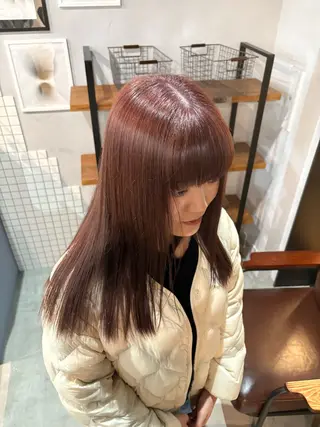 カラー 艶カラー / あおいのヘアスタイル