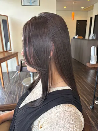 カラー 打井 玲奈のヘアスタイル