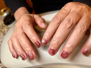 ネイル 金 柚嬉のネイルデザイン