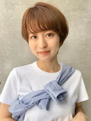 ショート 銀座/似合わせカット 🤍美月のヘアスタイル