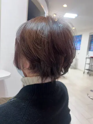 ショート アミーベル🧸🧡 廿日市本店のヘアスタイル