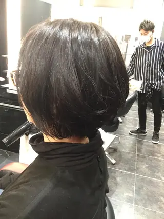 ショート カラー Annon プライベートサロンのヘアスタイル
