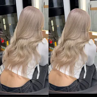 ロング カラー Miyu's所属・𝑨𝑲𝑶 🍒/ ピンクカラーのヘアスタイル