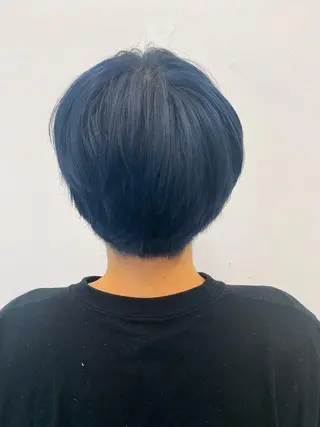 ショート カラー メンズ nico TOKYO 渋谷所属・ブリーチ　ハイトーン 特化🌈フジタハルキのヘアスタイル