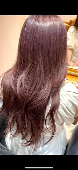 ロング カラー Lita所属・Lita KANAのヘアスタイル