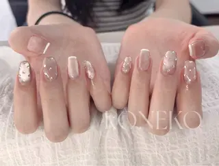 ネイル コネコネイルサロン モデル用のネイルデザイン
