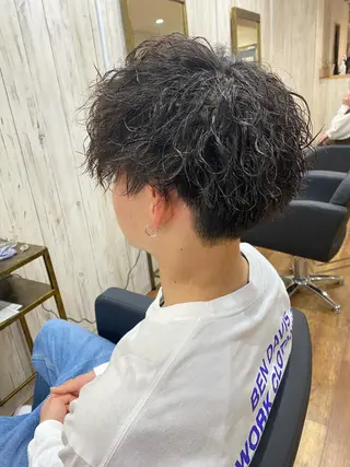 カラー パーマ Le'a 谷町🌼 幸村はるひのヘアスタイル
