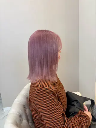 ミディアム カラー force  hair所属・🫧富田 苑実🫧のヘアスタイル