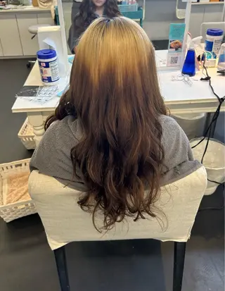 ロング Hair&make Mars+所属・Mars+ RISAのヘアスタイル