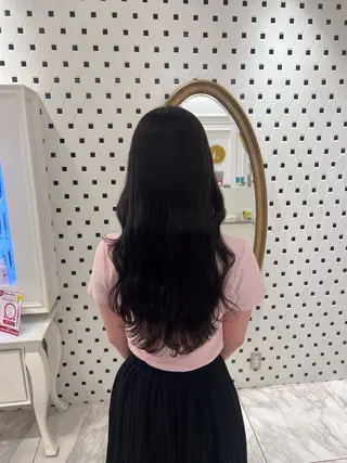 ロング カラー 顔周り/透明感/銀座 🩵りのせのヘアスタイル