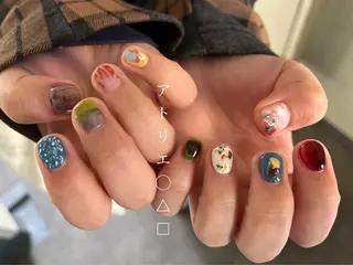ネイル アトリエ ○△□のネイルデザイン
