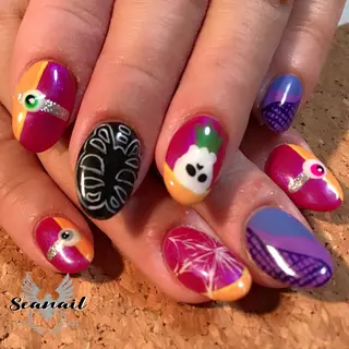 ネイル 小尾 栞のネイルデザイン