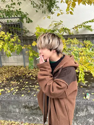 メンズ 名古屋/伏見/花屋 併設/不破新のヘアスタイル