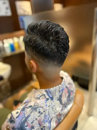 ショート 佐々木 宥人のヘアスタイル