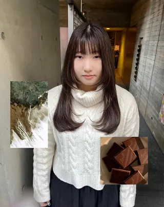 ロング 【ボブ.髪質改善. カラー】midoのヘアスタイル