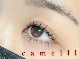 マツエク・マツパ 【那覇/束感まつ毛】 キャメルのマツエク・マツパデザイン