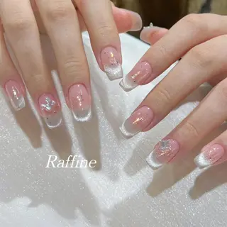 ネイル RAFFINE haru🦋🩵のネイルデザイン