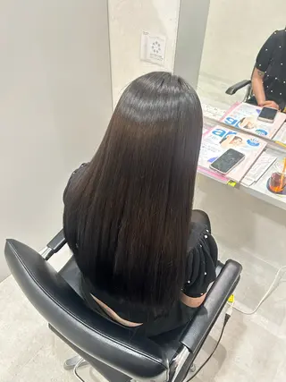ロング 柔らかい縮毛矯正/ ボブ/北林のヘアスタイル