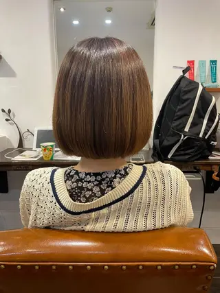 ショート CRESCENDO 本杉春菜のヘアスタイル